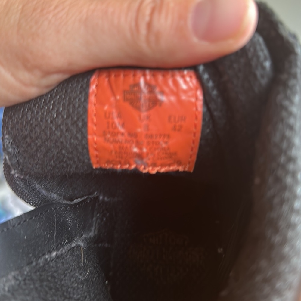 Harley Davidson Riding Boots - Picture 5 of 6